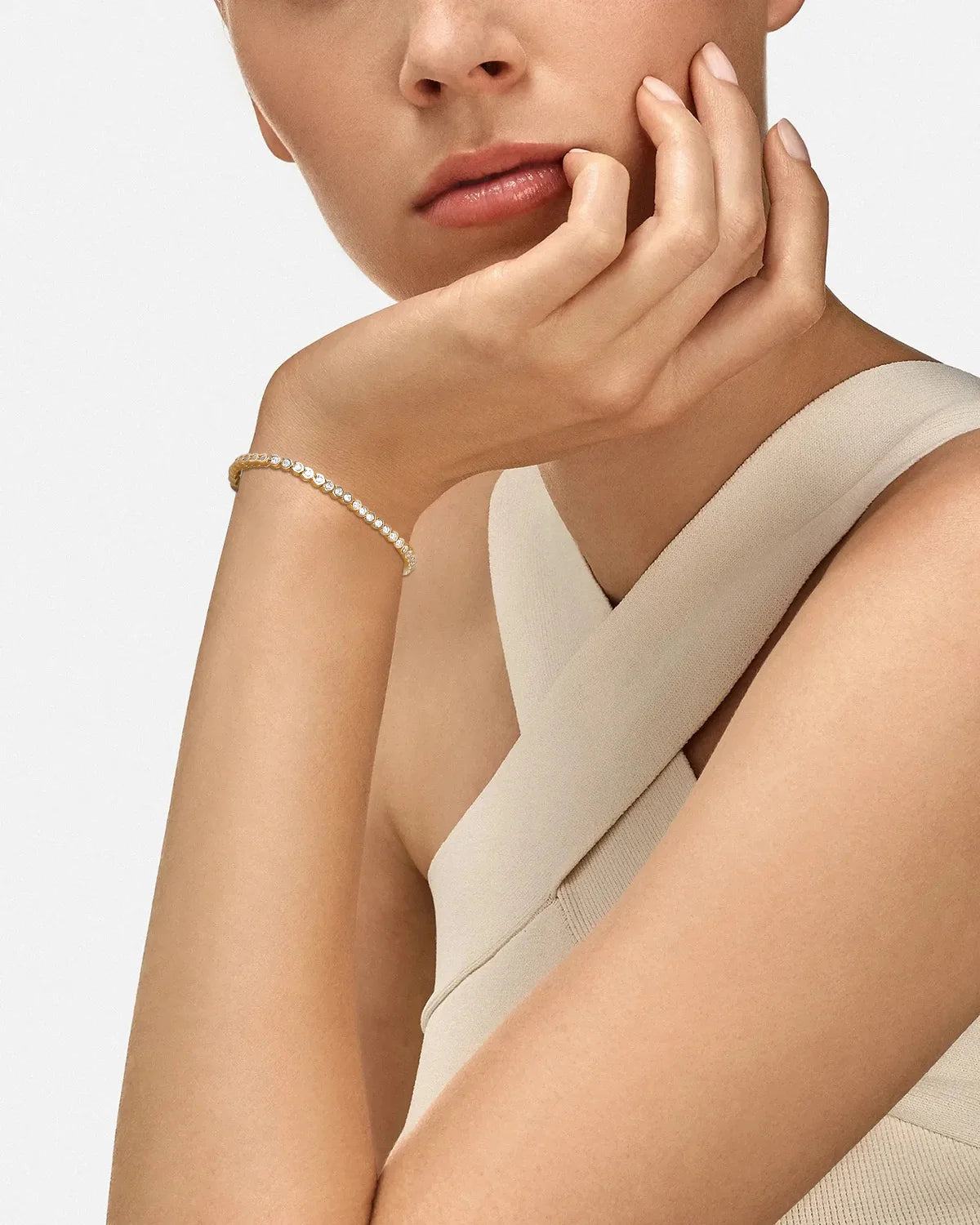 Moissanite Tennis Bracelet