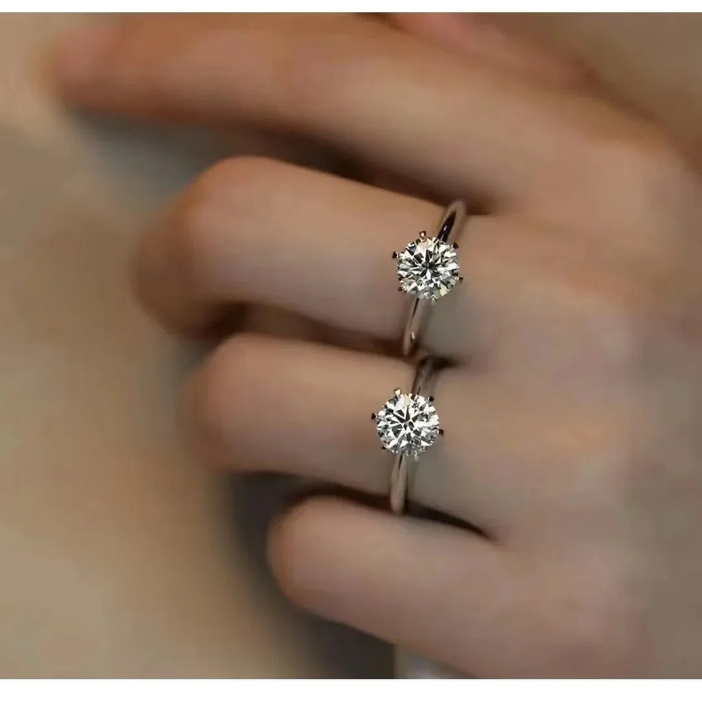 Moissanite Bridal Ring