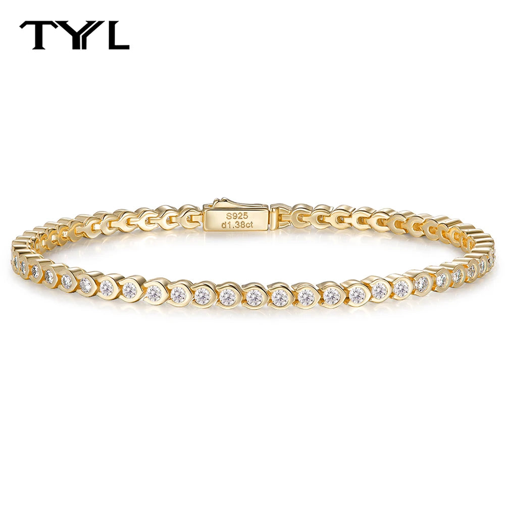 Moissanite Tennis Bracelet